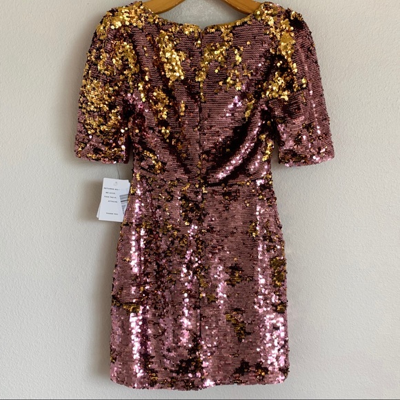 For Love And Lemons Sparkle Sequin Mini Dress - Picture 8 of 8